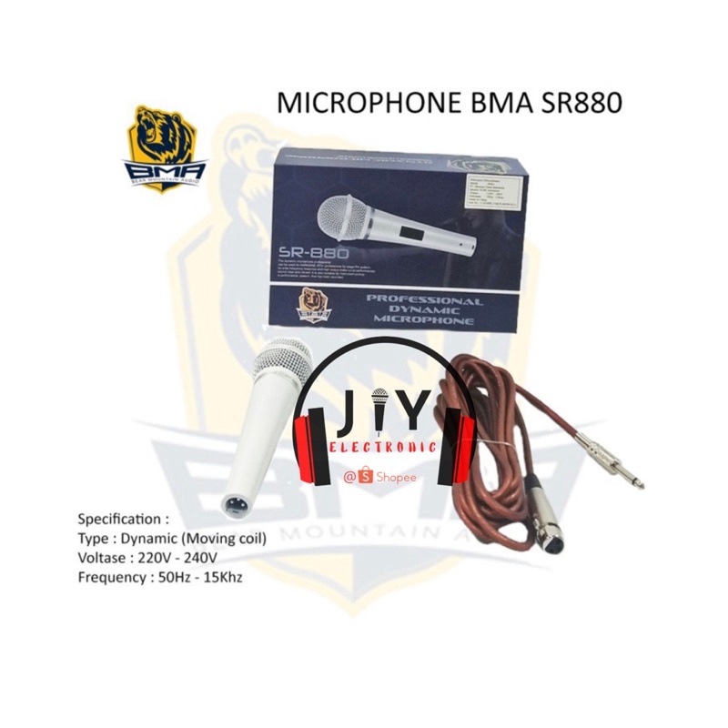 Mic Microphone BMA SR-880 SR 880 SR880