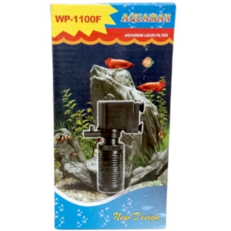 AQUAMAN WP 1100F POMPA CELUP AIR AQUARIUM INTERNAL FILTER