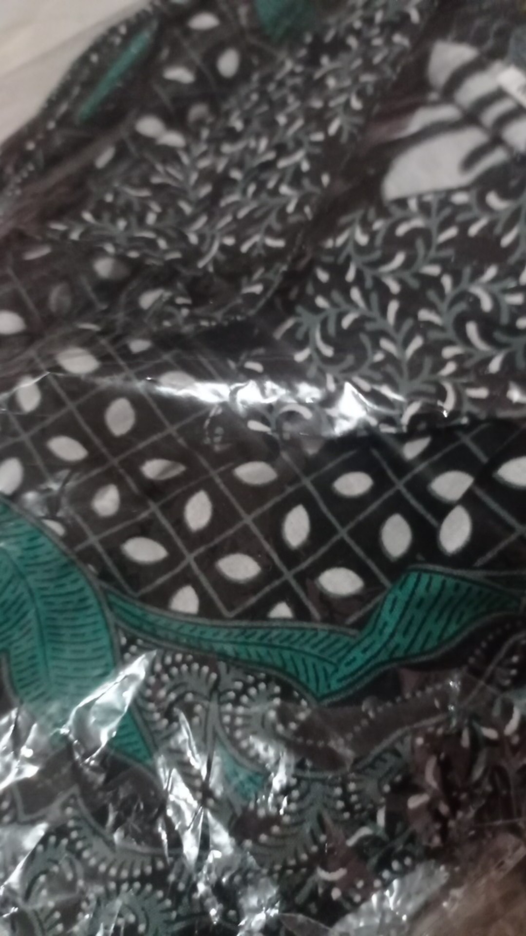 Kemeja Batik Pria Lengan Panjang Akar Coklat Akar Abu Seragam Kantor Terbaru Bisa Cod