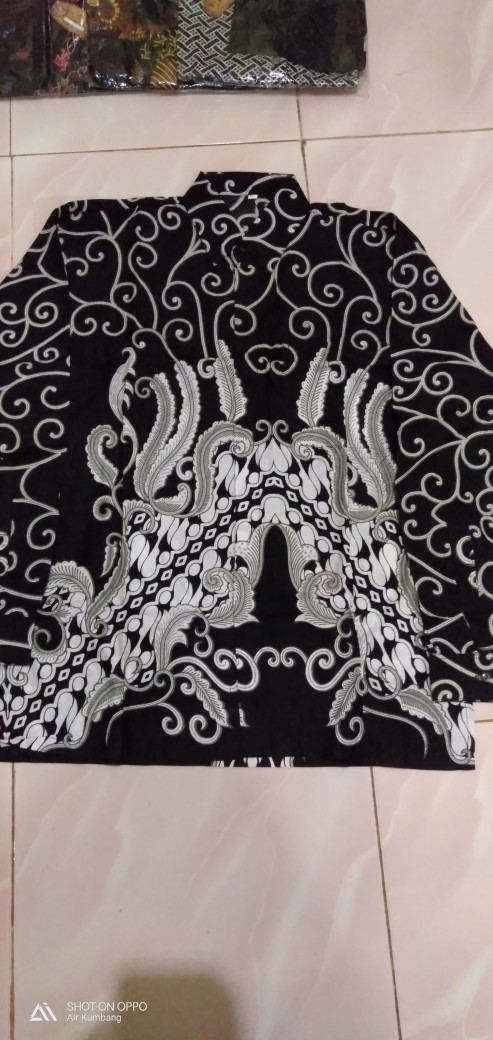 Maura Couple - Sania Ruffle Batik Couple Ori Ndoro Jowi Dnt Garansi Termurah  2593