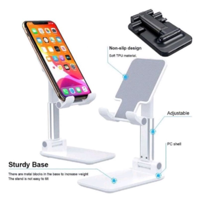 Folding Dekstop Phone Stand HD-23 Holder Hp Hd23