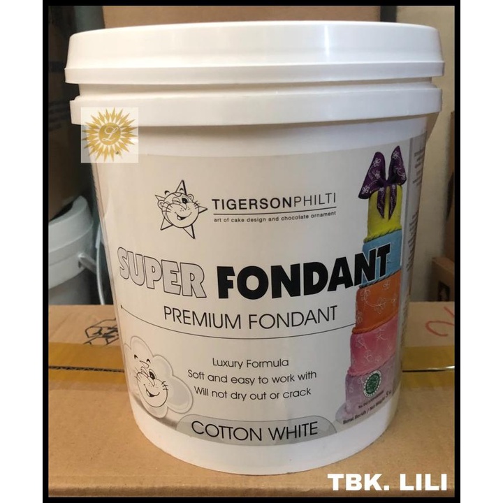

TERBARUU!! Tigerson Super Fondant TERBARU