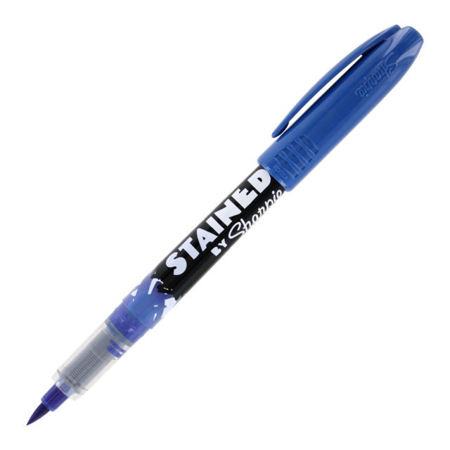 

SHARPIE STAINED BRUSH (BLUE)