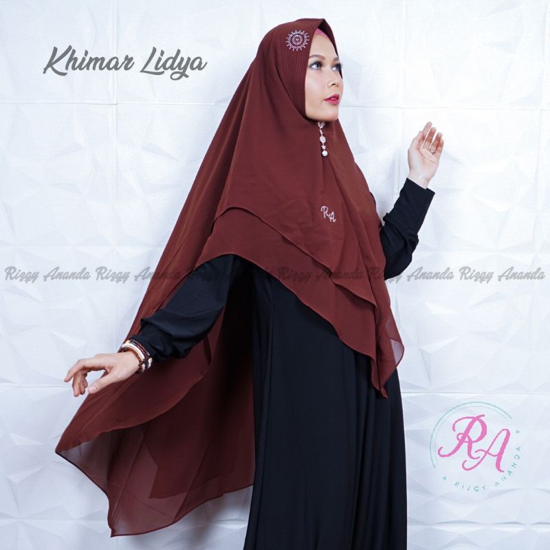 Khimar Lidya Original By Rizqy Ananda