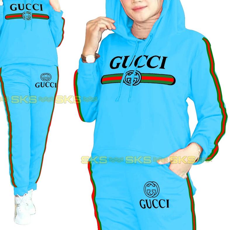 ➫ Setelan Olahraga sweater Hoodie Suiter Wanita Dewasa, SKS00039 Setelan Training Olahraga Hoodie De