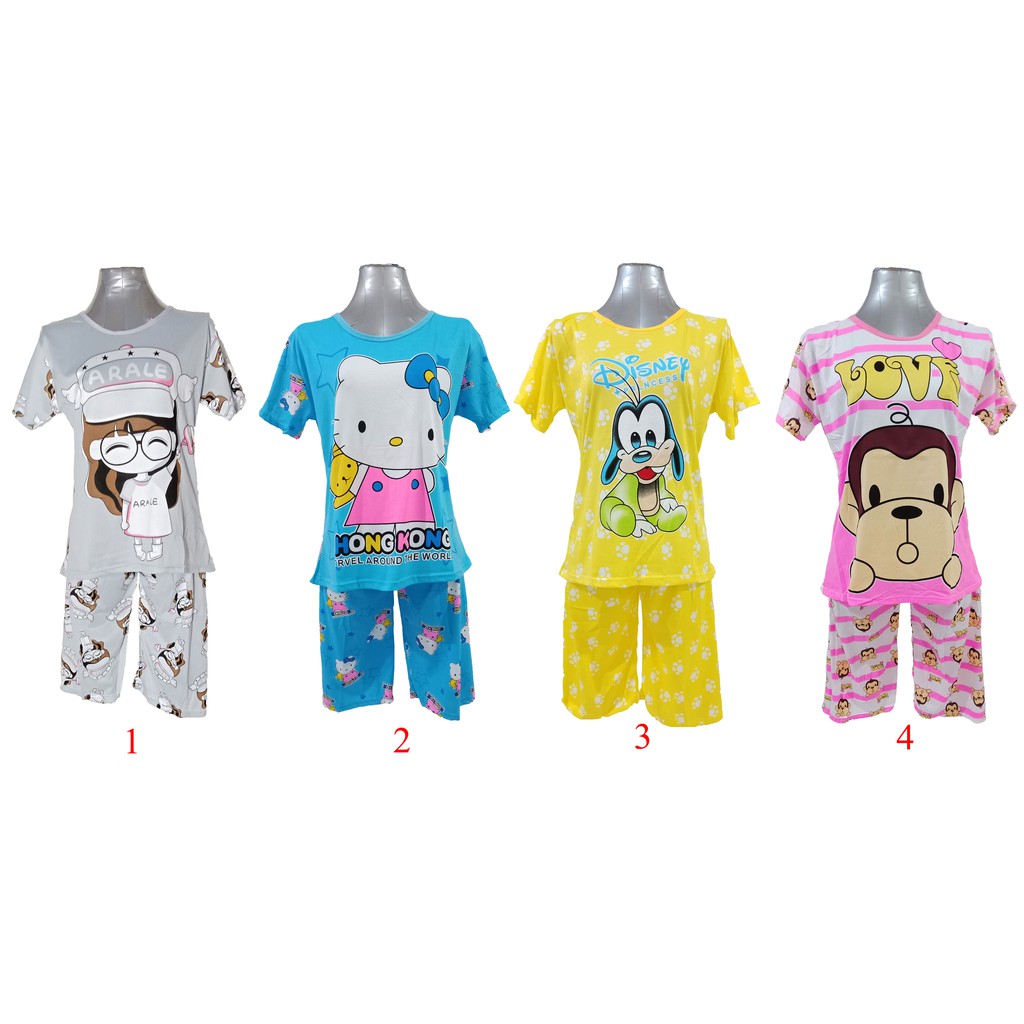 Baju Tidur Piyama  Celana  Pendek  Baju Murah Baju 