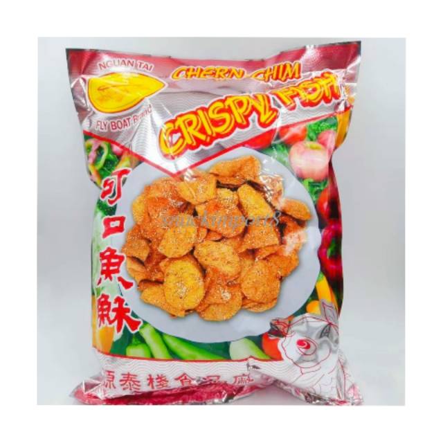 

Tae Nguan Tai Crispy Fish 340 gr keripik sate ikan