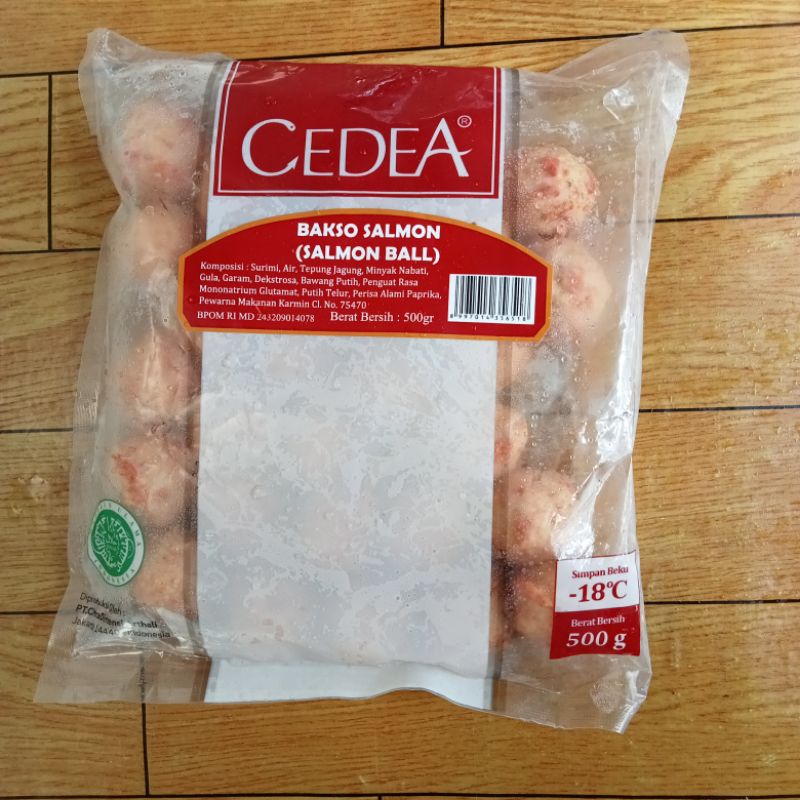 Jual Cedea Bakso Salmon 500gr Shopee Indonesia