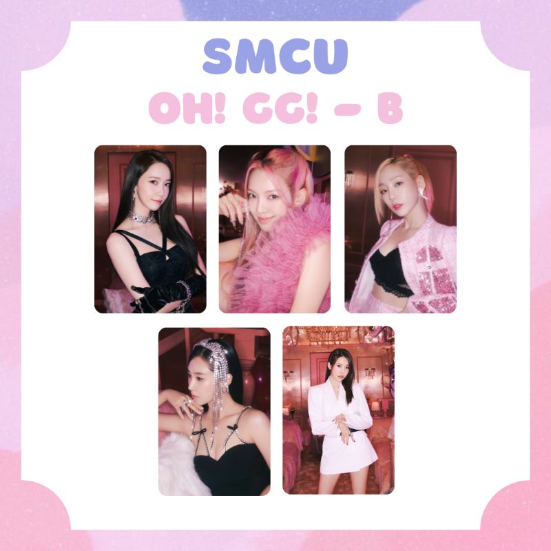 [SMCU] PHOTOCARD SMCU OH! GG! GIRLS GENERATION SNSD RED VELVET ‼️ BACA DESKRIPSI ‼️