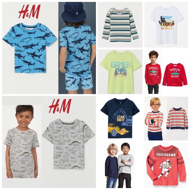 grosir baju kaos anak laki laki hmboys carters place crazy8