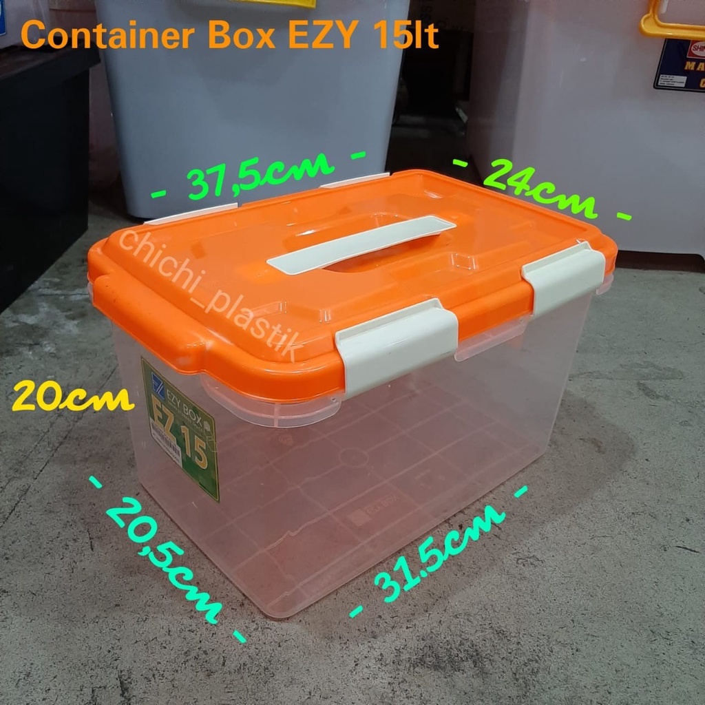 BOX CONTAINER BIGGY CB 15 / TEMPAT PENYIMPANAN BARANG SERBAGUNA BOX P