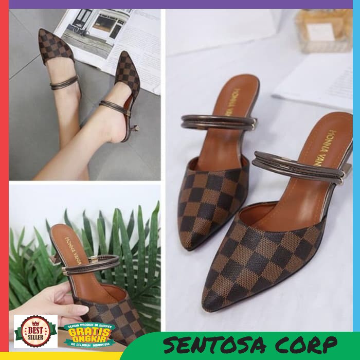 Sepatu wanita Heels High heels Sepatu Heels Sepatu hak Sepatu kekinian Sepatu cewek Fashion Wanita