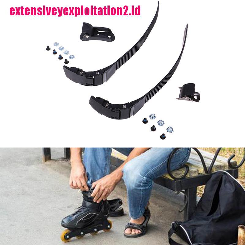 &lt; E2id &amp; &gt; Set Strap Sepatu Ice Skate Pengganti