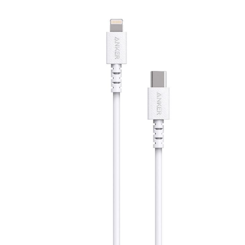 AKN88 - ANKER A8612 PowerLine Select - USB-C to Lightning MFI Data Cable 3ft