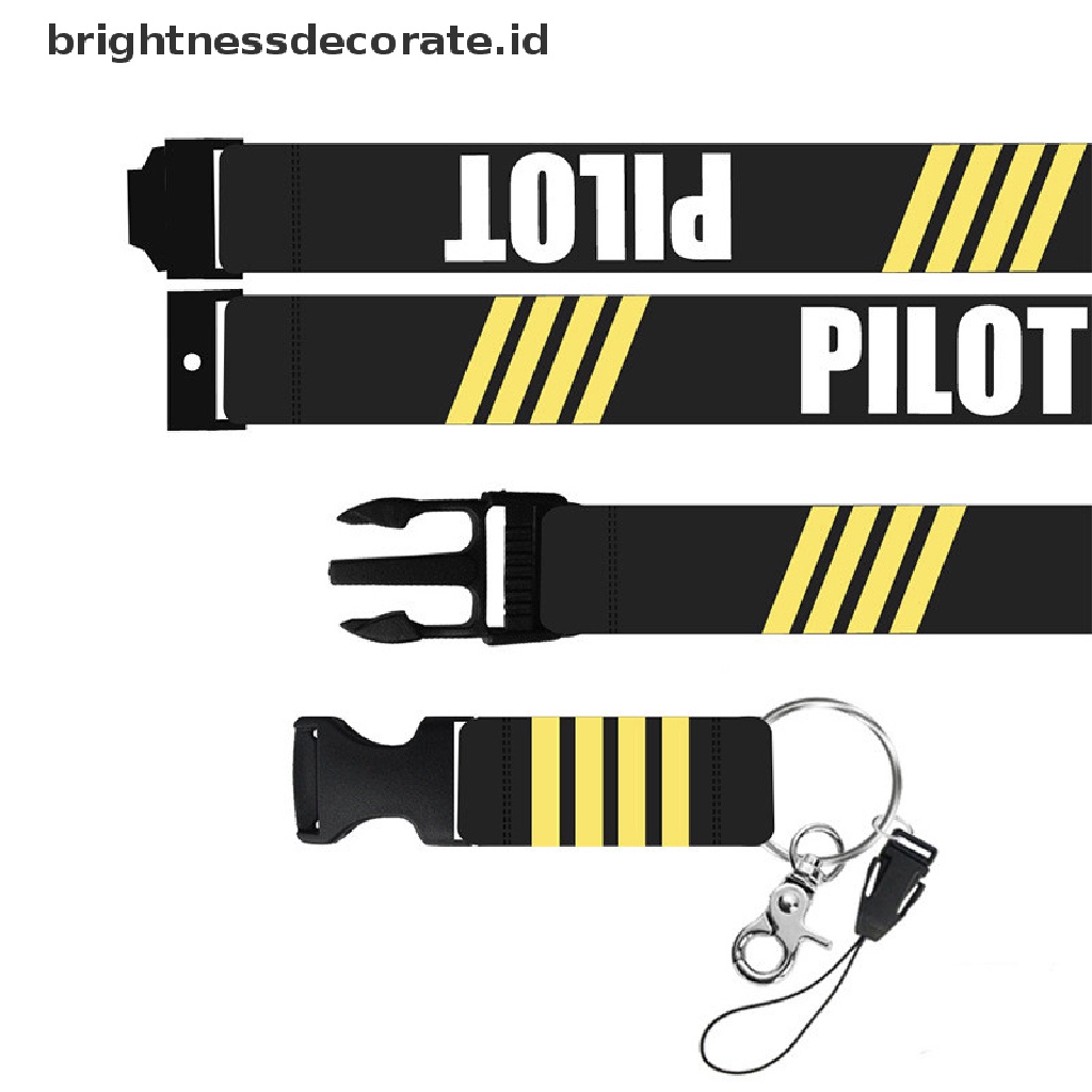 [birth] remove before flight fashion pilot lanyards for key neck strap id card badge gym [ID]