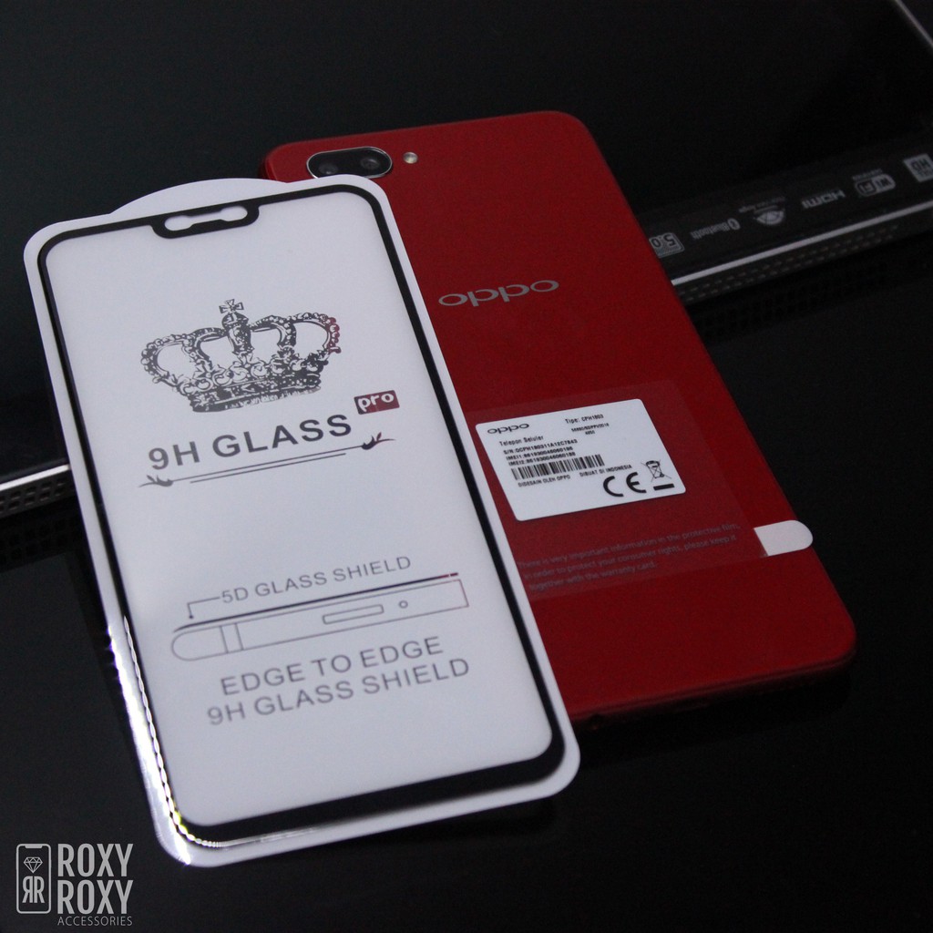 Tempered Glass 3D Full Color Vivo V11 V7 V9