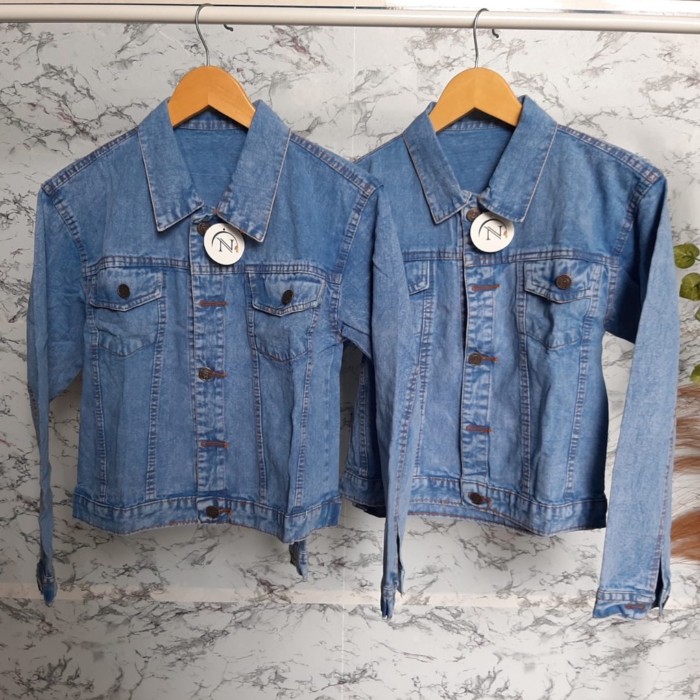 Jaket BIONDY AURORA SNOW DENIM - jaket - Baju - Baju wanita - Kemeja wanita - baju cewek - atasan ce