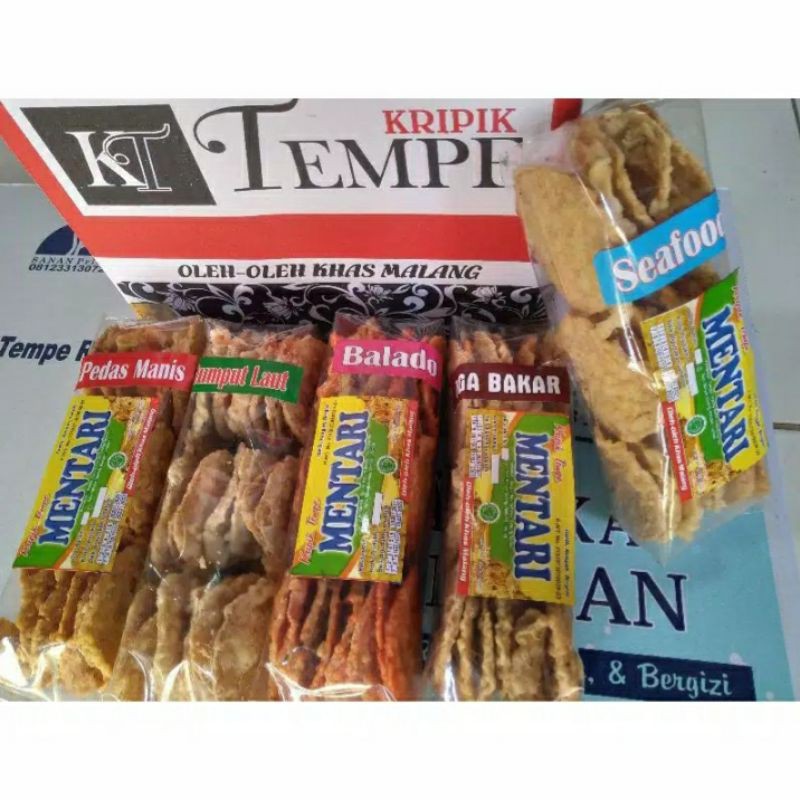 Keripik Tempe Sanan Malang Cap Mentari Oleh Oleh Malang