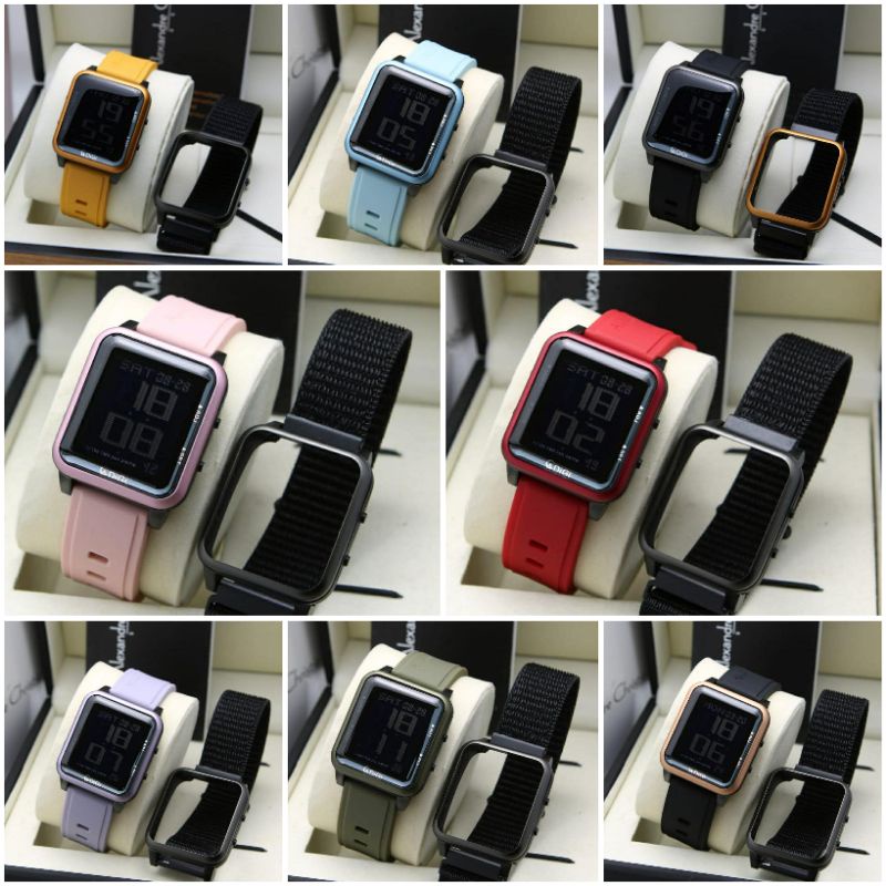Jam Tangan Wanita Alexander Christie AC 9344 MH / AC9344 original Garansi Resmi Free Tali Kanvas