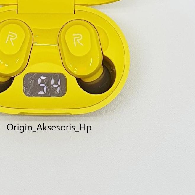 ➥ Headset Bluetooth Airdots Realme Buds Plus Wireless LED (Model Touch) ✧