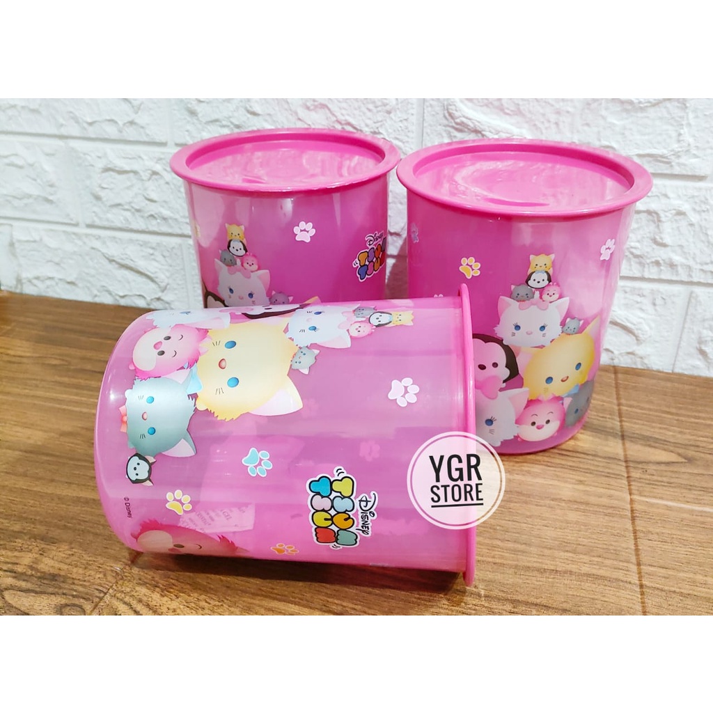 DISCON 3PCS TOPLES CALISTA SERBAGUNA/ TOPLES MOTIF KARTUN ANAK/ BENTUK; BULAT/ TINGGI; 17CM/ LEBAR; 