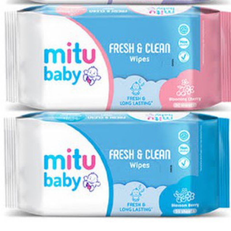 Mitu baby wipes fresh n clean