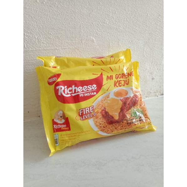 

READY STOCK!!! Mie Richeese Goreng Keju Fire Level 0