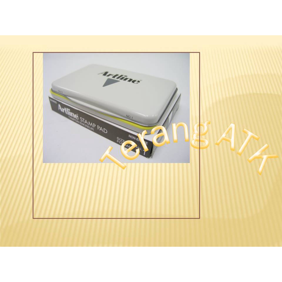 

Bak stempel / Stamp Pad No. 1 Merek Artline