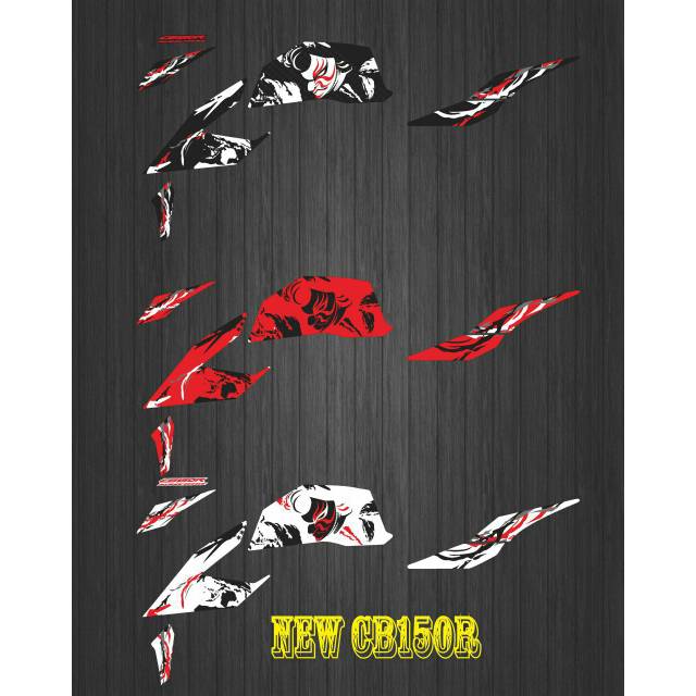 STICKER FARIASI HONDA NEW CB150R KABUKI