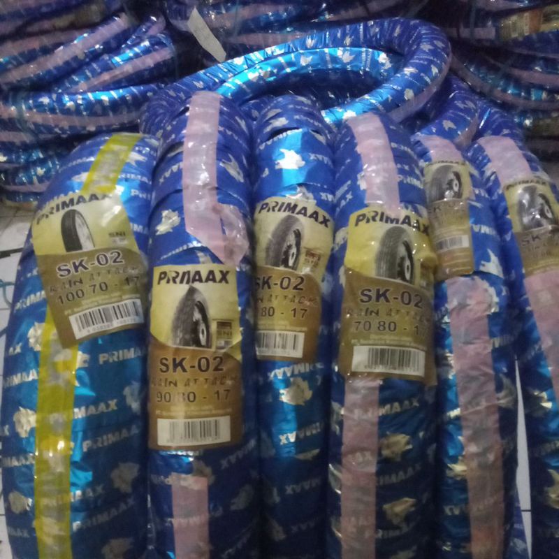 ban primax SK 02 segala ukuran (50, 60,70,80,90,100) ring 17