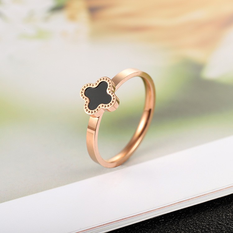 Cincin Titanium Mini Korea Wanita CK141 simple elegant cocok hadiah