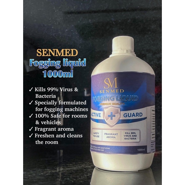 Cairan disinfektan fogging | sensemed liquid fogging disinfectant sensemed
