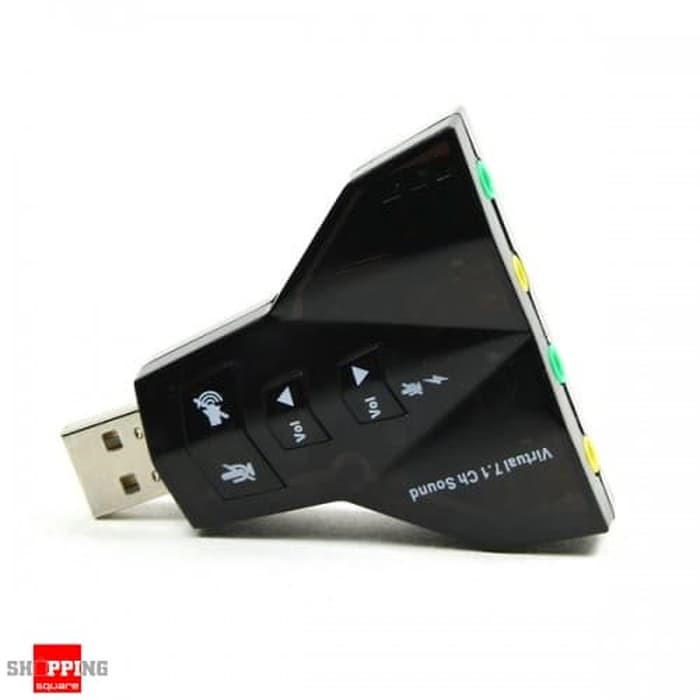 SoundCard Usb Sound 3D Virtual 7.1 Double