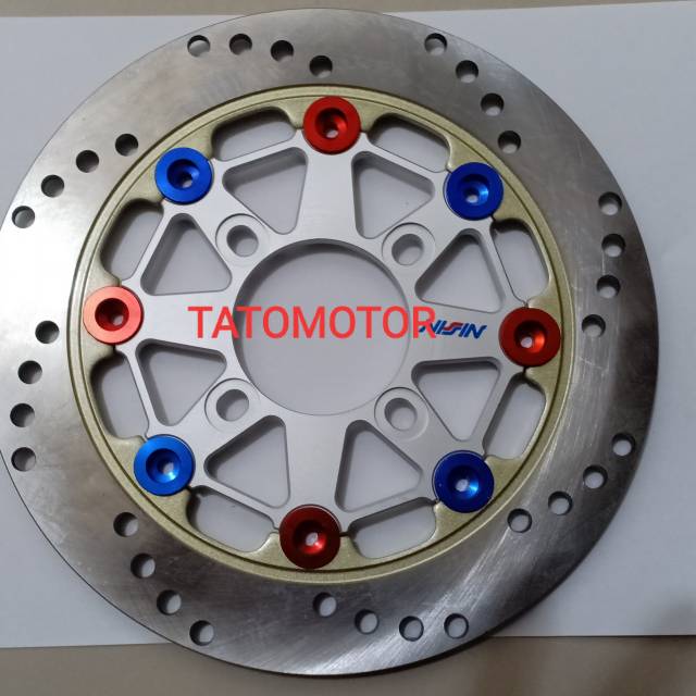 Piringan cakram Nissin 220mm Mio sporty soul Vario 110 125 150  kombinasi kaliper brembo nissin dll