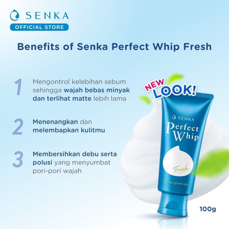 100g Senka Perfect Whip Fresh