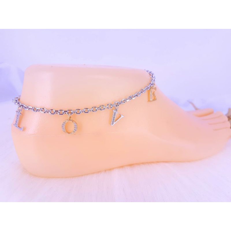 GELANG KAKI LOVE VIER