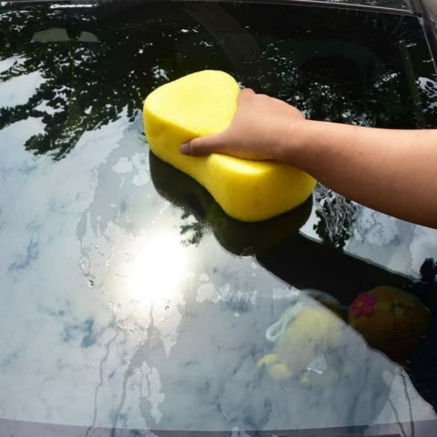 Spon Pencuci Motor / Kenmaster Wash Sponge / Busa Daun / Busa Spon