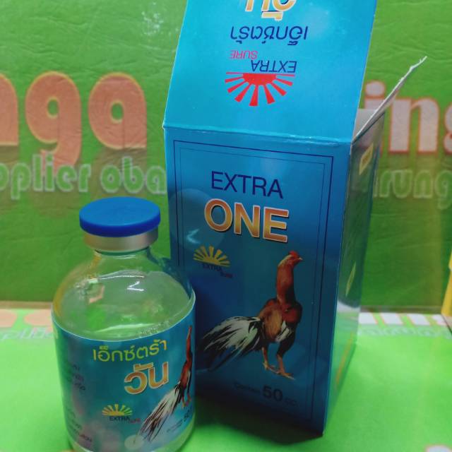 extra one extrasure biru 50ml extraone obat ayam burung tetelo lumpuh sendi bengkak