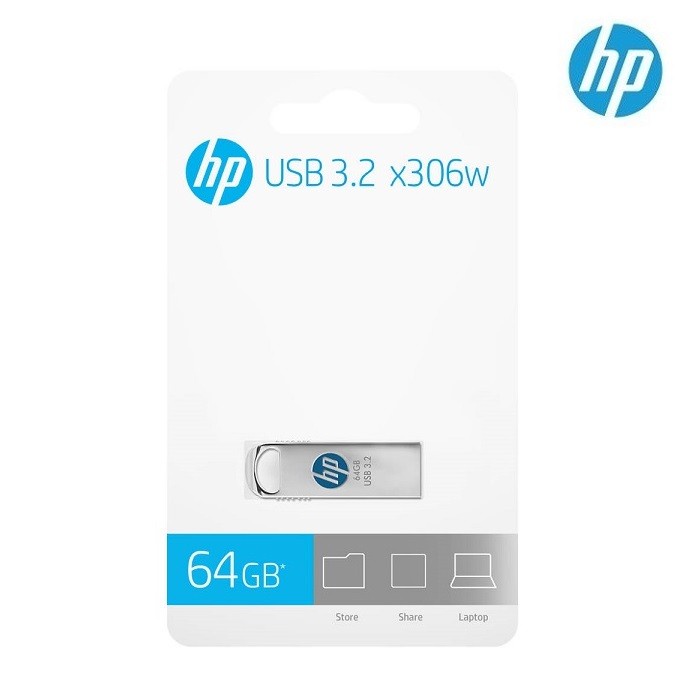 Flash Disk  Flashdisk HP X306W 64GB USB 3.2