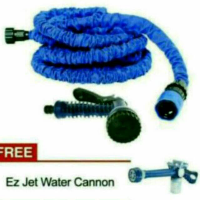 PAKET HEMAT // SELANG MAGIC HOSE 30M 100FT dan EZ JET WATER CANON