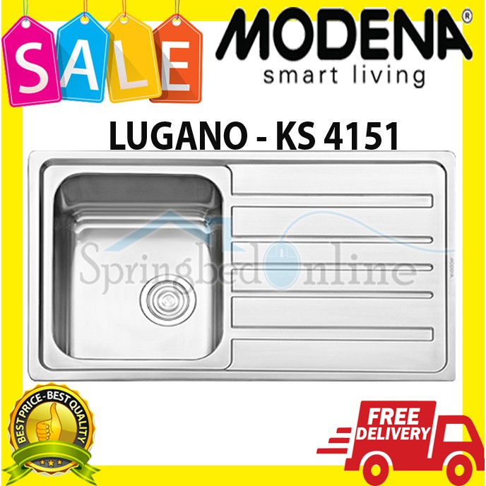 Sink Lugano MODENA - KS 4151 - Tempat Cuci Piring