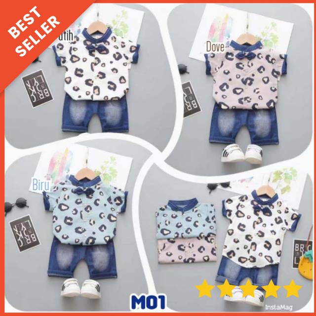 SETELAN KEMEJA ANAK LAKI LAKI IMPORT 0-4 TAHUN SUSPENDER FREE DASI MOTIF KAKTUS / SETELAN KEMEJA SUSPENDER ANAK COWOK IMPORT 0-4 TAHUN