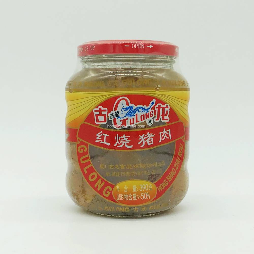 

Gulong Hong Shao Zhu Rou / Gulong BaiKhut Iga Babi 390 Gram