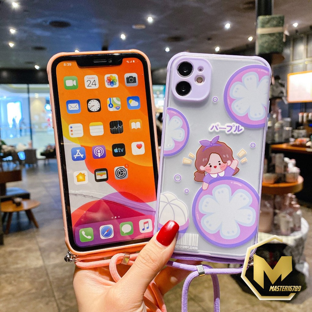 SS169 case Slingcase Tali Lanyard Oppo A9 A5 2020 A31 A8 A52 A92 A53 A33 Reno 4 4f A15 A1K MA1055