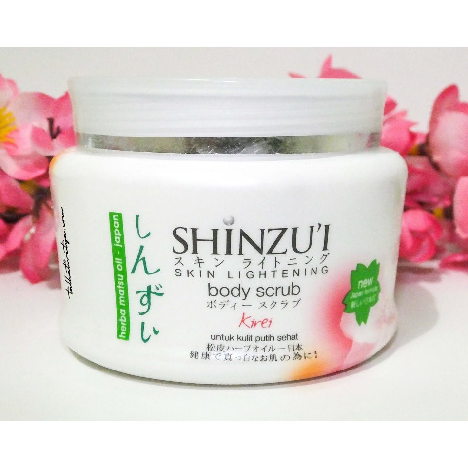 Shinzui Lulur 200 Gr Body Scrub Shopee Indonesia