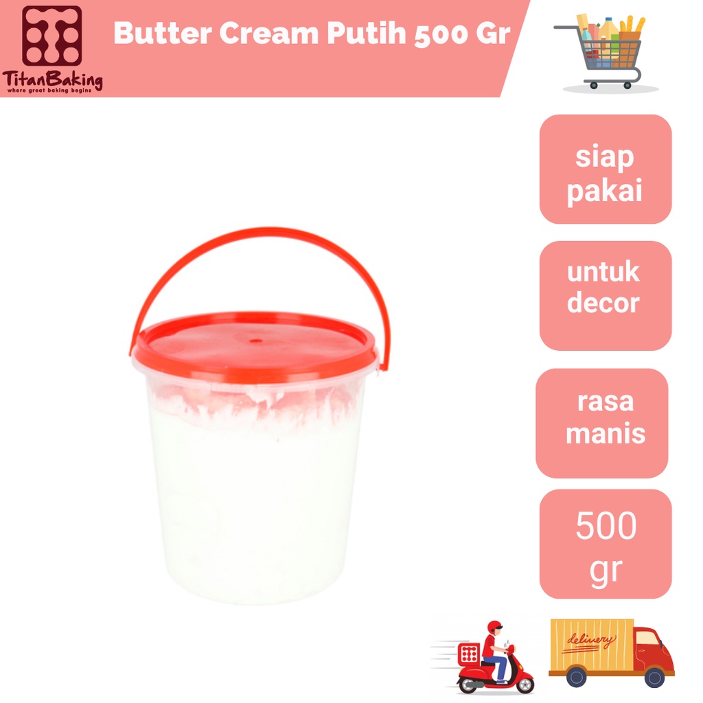 

Butter Cream Home Made Eceran 500 Gr