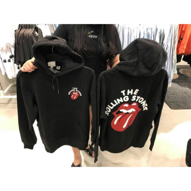 h&m rolling stones hoodie