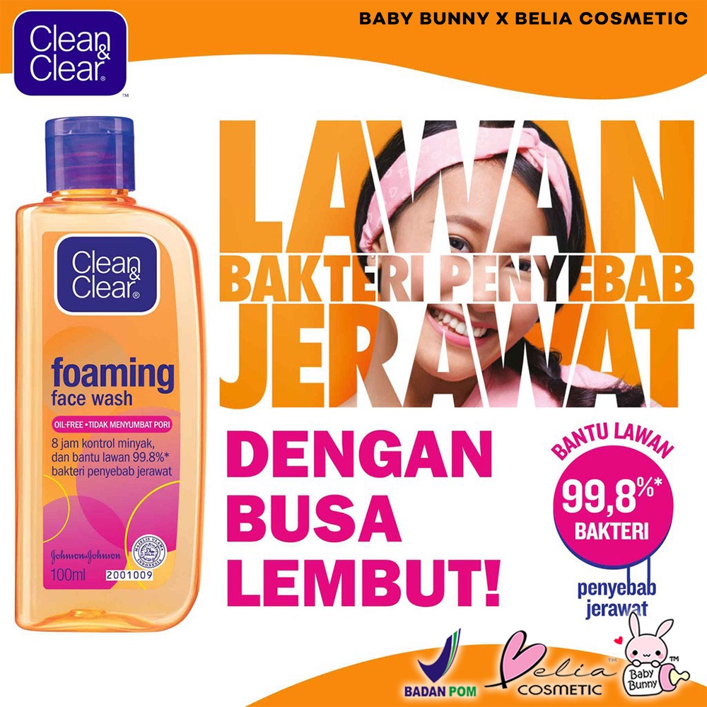 ❤ BELIA ❤  CLEAN &amp; CLEAR Facial Wash | Cleanser | Toner | Oil Control | Face Paper | Film | Moisturizer | Micellar | Foam | Foaming for Men (✔BPOM)