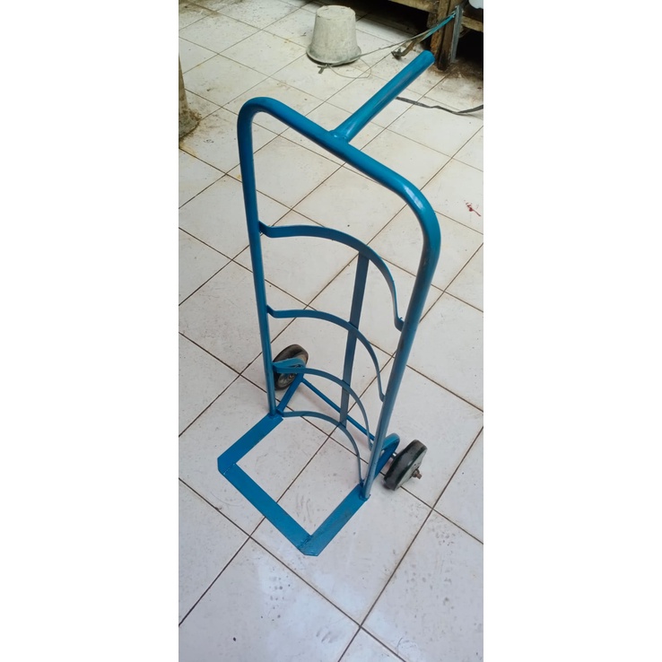 trolley galon/troly gas/troly galon dan gas/alat angkut barang/perkakas/alat bantu angkat barang/rod