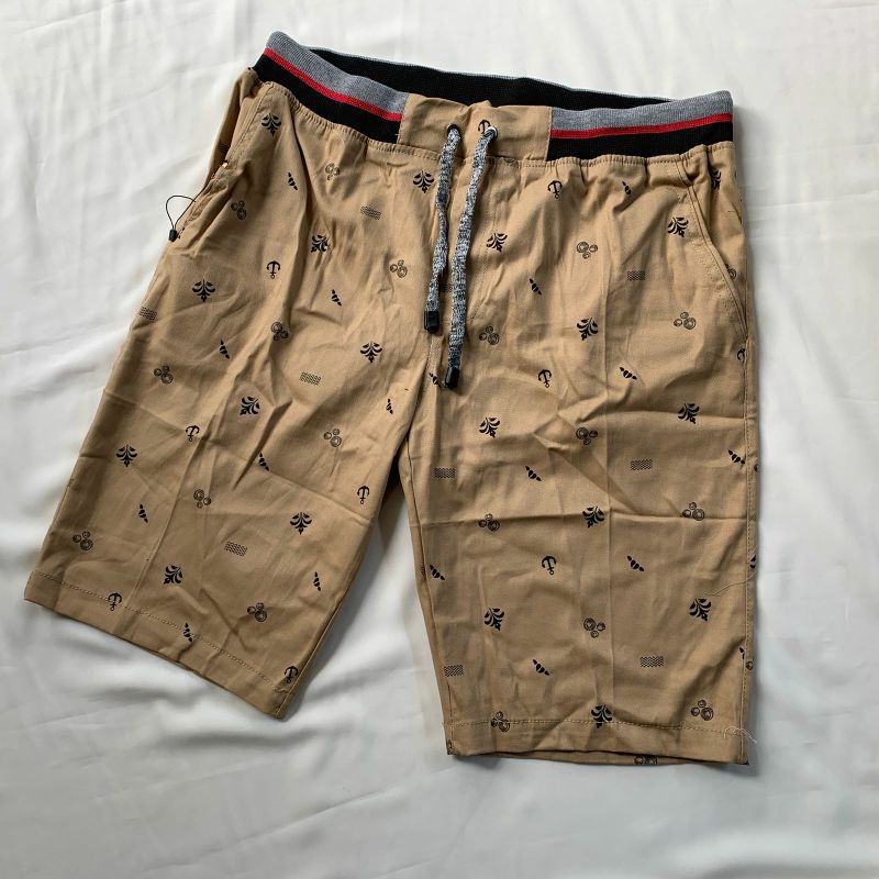 Celana chinos motif celana distro short pant rip twill bahan tebal